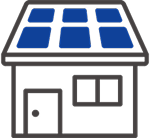 太陽光・蓄電池設置工事アイコン